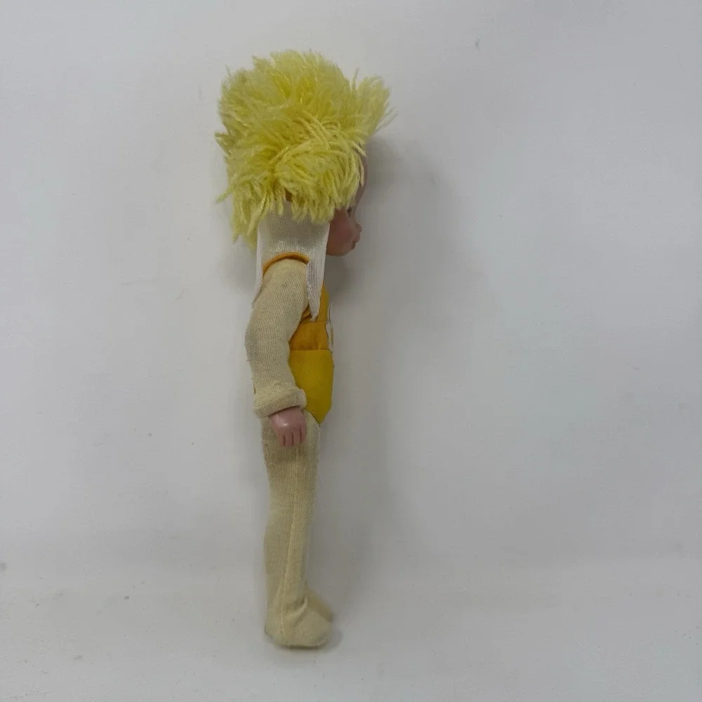 Vintage Rainbow Bright Canary Yellow 1983 Poseable Doll Hallmark